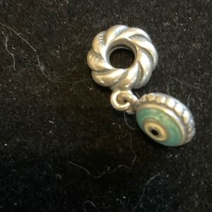Pandora turquoise evil eye charm